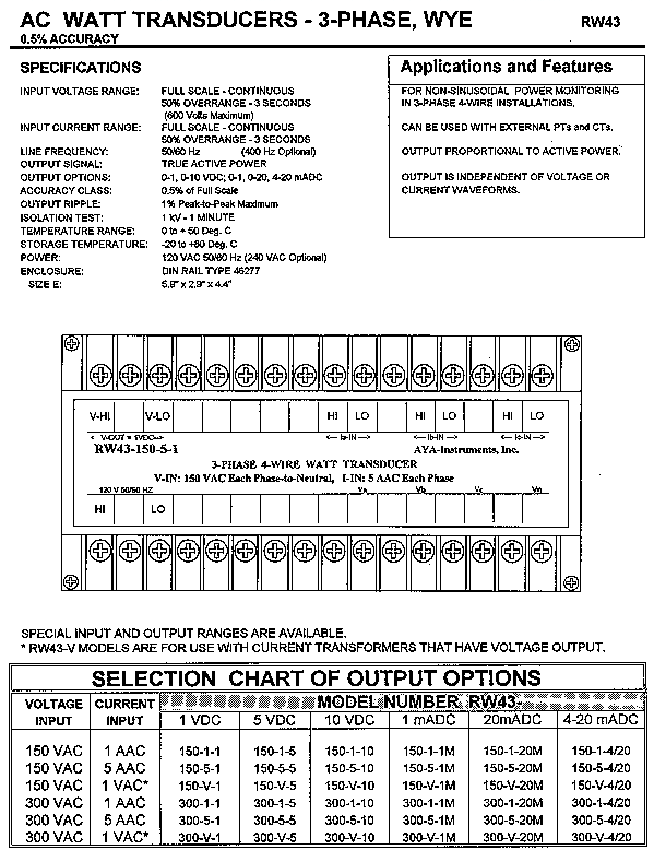 Power Transducers J & S Instruments, Inc.